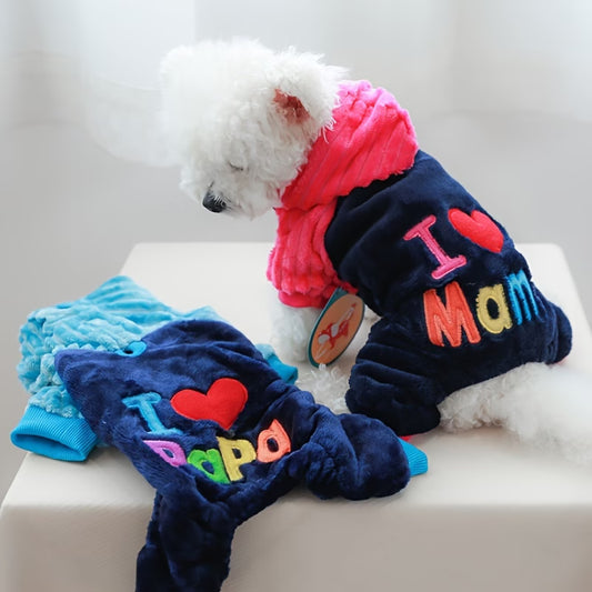 I Love Mom and Dad Transformation Dog Costume