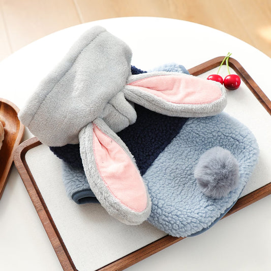 Rabbit Lamb Fleece Coat